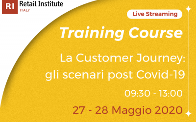 Training Course Online “Customer Journey: gli scenari post Covid-19″ – 27 e 28 maggio