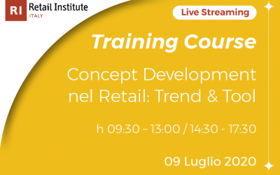 Training Course Online “Concept Development nel Retail: Trend & Tool” – 09/07/2020