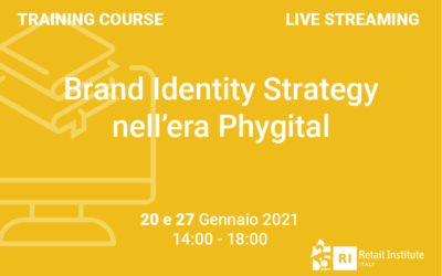Training Course “Brand Identity Strategy nell’era Phygital” – 20 e 27 gennaio 2021