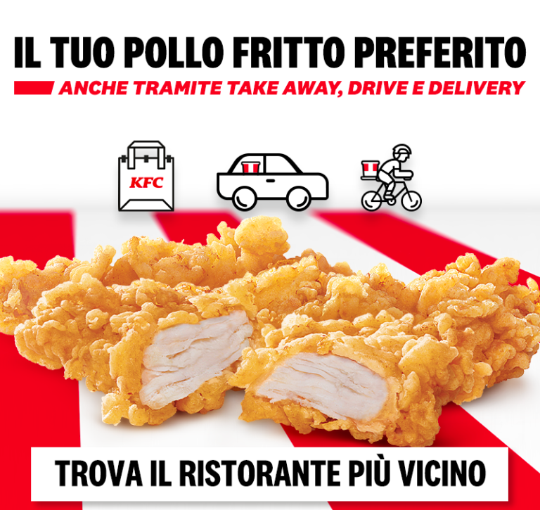 KFC Italia punta sul digital con una nuova app con