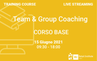 Training Course “Team & Group Coaching” – BASE – 15 giugno 2021