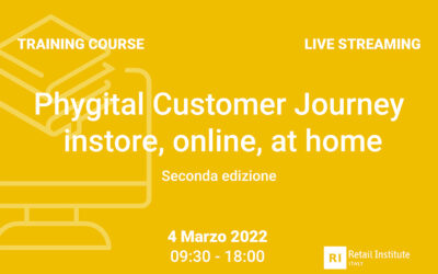 Training Course “Phygital Customer Journey: instore, online, at home” – 4 marzo 2022