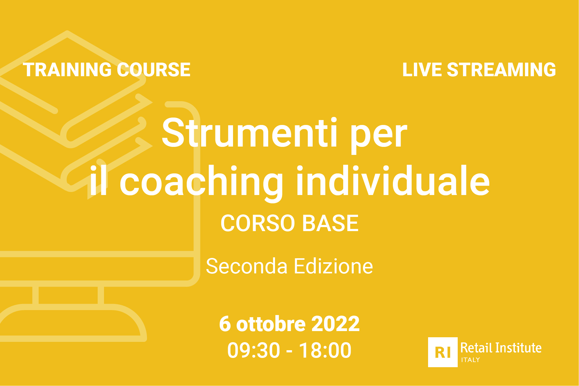 Training Course “Strumenti per il coaching individuale” – BASE – 6 ottobre 2022