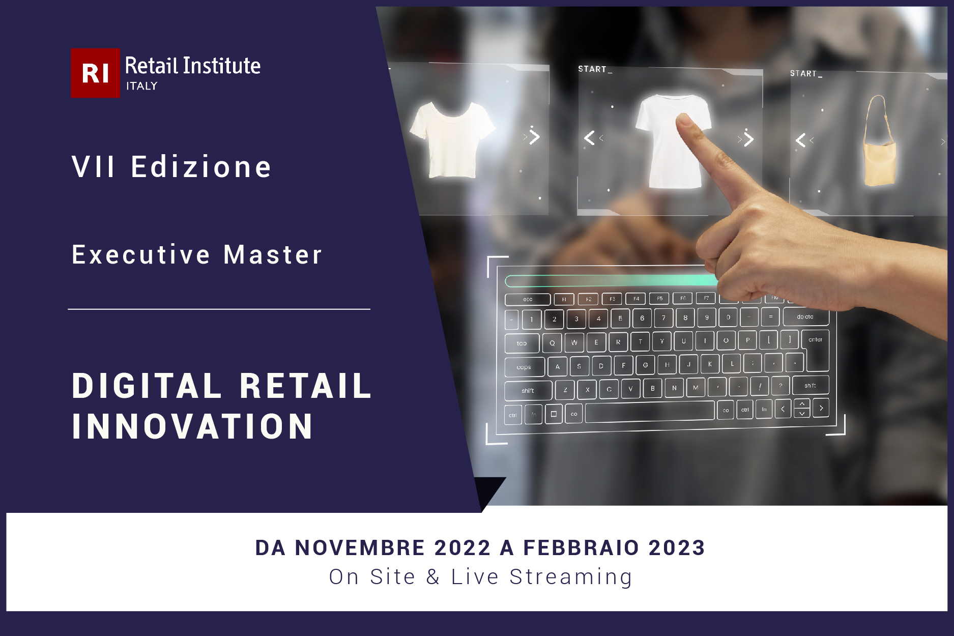 Executive Master “Digital Retail Innovation” – Da novembre 2022 a febbraio 2023
