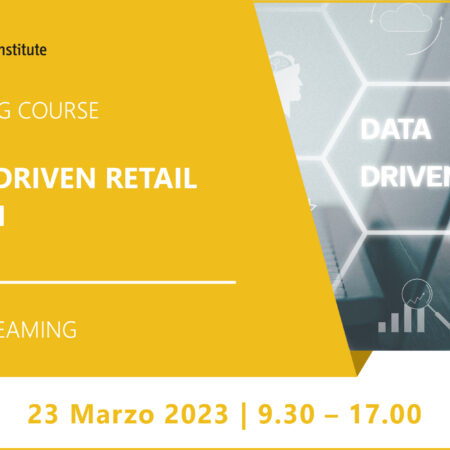 Training Course “Data Driven Retail & CRM” – 23 marzo 2023