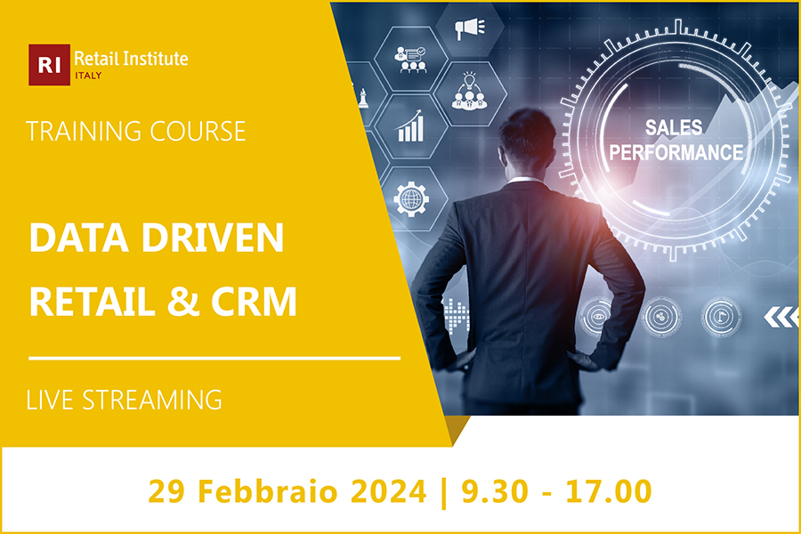 Training Course “Data Driven Retail & CRM” – 29 febbraio 2024