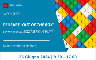 Workshop Pensare “Out of the Box” con LEGO® SERIOUS PLAY® – 26 giugno 2024