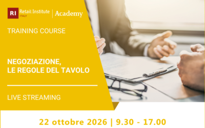 Negoziazione, le regole del tavolo – 22 ottobre 2026