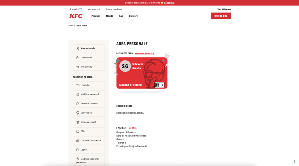 KFC REWARDS
