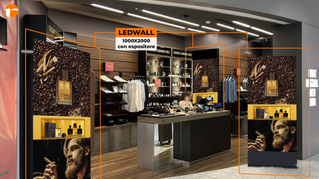 MODULAR: LED WALL ED ESPOSITORI ALL IN ONE