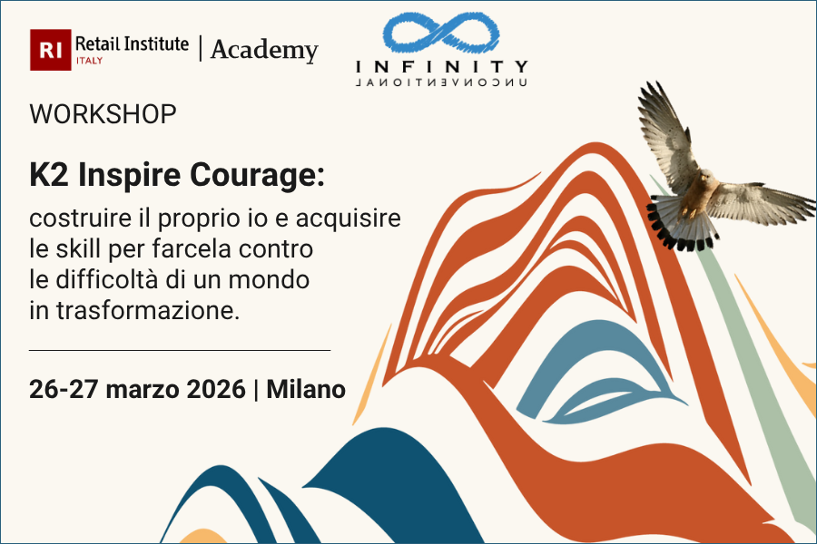 Workshop “K2 Inspire Courage: costruire il proprio io e acquisire le skill per farcela contro le difficoltà di un mondo in trasformazione” – 26 e 27 marzo 2026