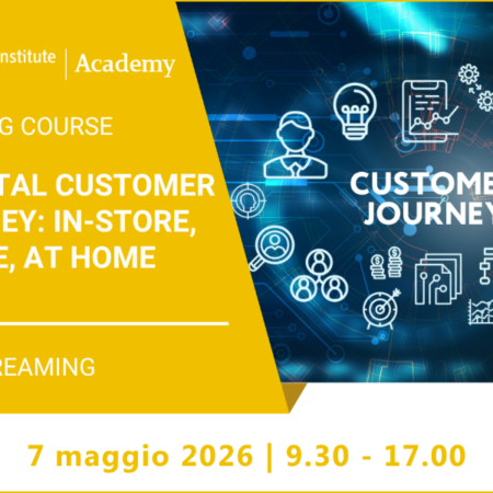 Training Course “Phygital Customer Journey: in-store, online, at home” – 7 maggio 2026