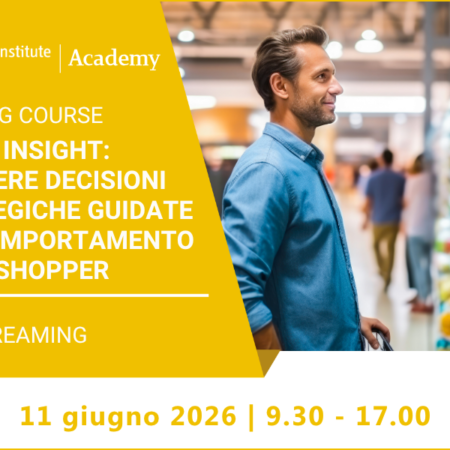 Retail Insight: prendere decisioni strategiche guidate dal comportamento degli Shopper – 11 giugno 2026