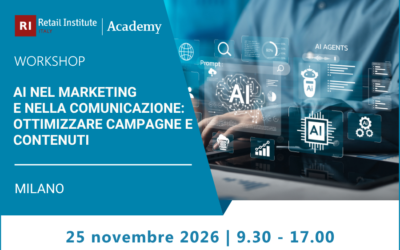 BANNER W AI E COMUNICAZIONE_PAGINA SITO Workshop – AI nel marketing e comunicazione: ottimizzare campagne e contenuti – 25 novembre 2026