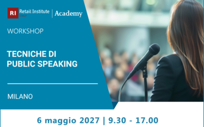 Workshop “Tecniche di Public Speaking” – 6 maggio 2027