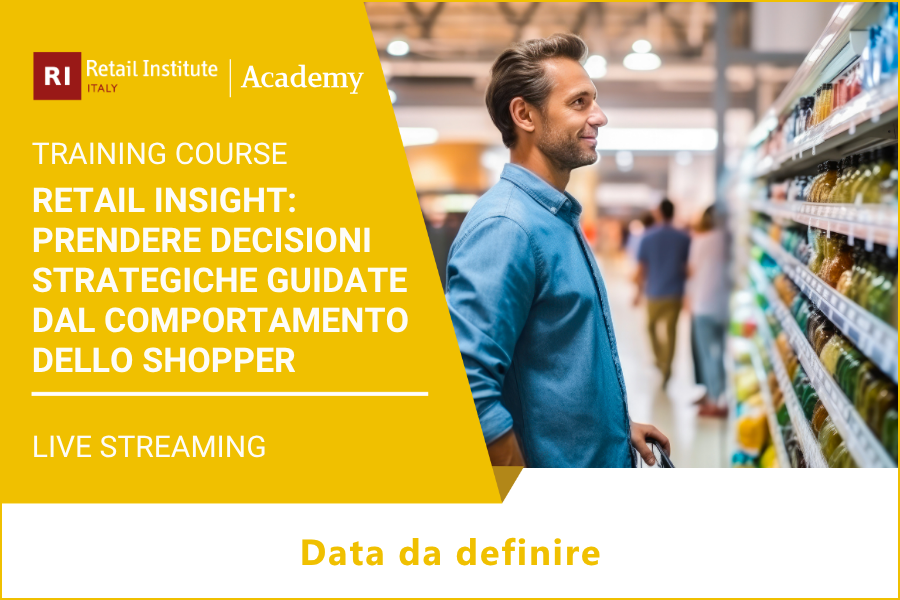 Retail Insight: prendere decisioni strategiche guidate dal comportamento degli Shopper – Data da definire