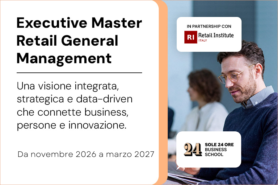 Executive Master “Retail General Management” – Da novembre 2026 a marzo 2027